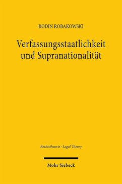 Cover Verfassungsstaatlichkeit und Supranationalität