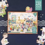 Where Are You Serisi - Neredesin - Okul Puzzle Yapboz 35 Parca