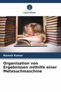 Cover Organisation von Ergebnissen mithilfe einer Metasuchmaschine