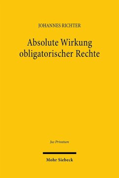 Cover Absolute Wirkung obligatorischer Rechte