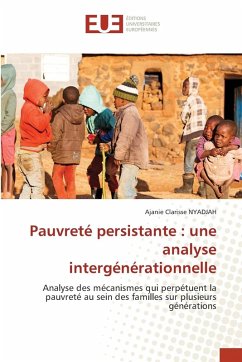 Cover Pauvreté persistante : une analyse intergénérationnelle