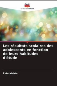 Cover Les résultats scolaires des adolescents en fonction de leurs habitudes d'étude