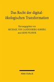 Das Recht der digital-ökologischen Transformation