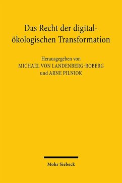 Cover Das Recht der digital-ökologischen Transformation