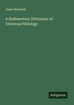 Cover A Rudimentary Dictionary of Universal Philology