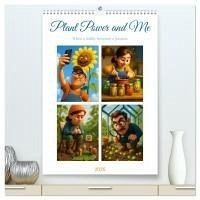 Plant Power and Me (High Quality Premium Wall Calendar 2026 DIN A2 portrait),CALVENDO 12 Month Wall Calendar