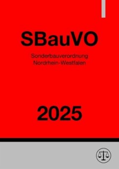 Cover Sonderbauverordnung - SBauVO NRW 2025
