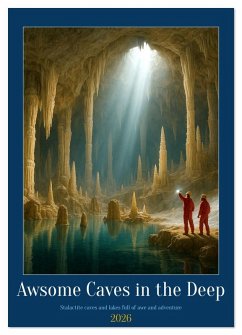 Awsome Caves in the Deep (Wall Calendar 2026 DIN A2 portrait), CALVENDO 12 Month Wall Calendar Awsome Caves in the Deep (Wall Calendar 2026 DIN A2 portrait), CALVENDO 12 Month Wall Calendar