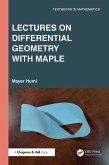 Lectures on Differential Geometry with Maple (eBook, PDF)
