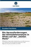 Die Herausforderungen der Klimadatenanalyse in Afrika auf der 