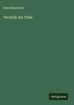 Cover Technik der Tiefe