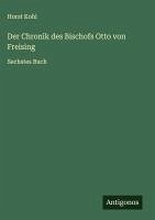 Cover Der Chronik des Bischofs Otto von Freising
