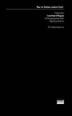 Cover Nur in Zelten wohnt Gott