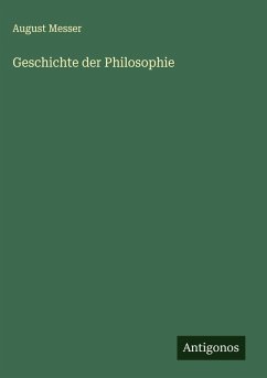 Cover Geschichte der Philosophie