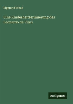 Cover Eine Kinderheitserinnerung des Leonardo da Vinci