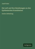 Die Luft und ihre Beziehungen zu den Epidemischen Krankheiten