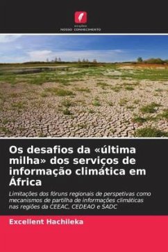 Cover Os desafios da 'última milha' dos serviços de informação climática em África