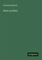 Cover Babel und Bibel