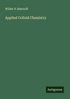 Cover Applied Colloid Chemistry