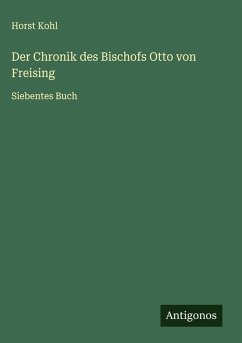 Cover Der Chronik des Bischofs Otto von Freising