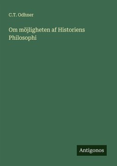 Cover Om möjligheten af Historiens Philosophi