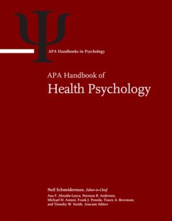 Cover APA Handbook of Health Psychology