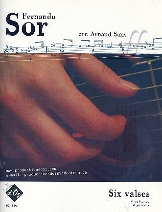 6 valses for 4 guitars score and parts 6 valses for 4 guitars score and parts