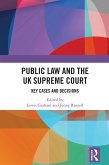 Public Law and the UK Supreme Court (eBook, ePUB)
