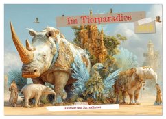 Im Tierparadies - Fantasie und Surrealismus (Wandkalender 2026 DIN A2 quer), CALVENDO Monatskalender