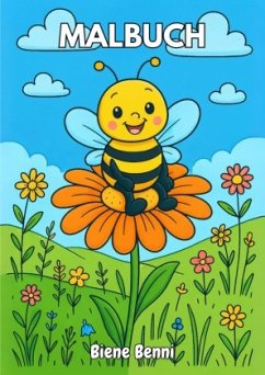 Cover Malbuch - Biene Benni