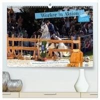 Cover Worker in Aktion (hochwertiger Premium Wandkalender 2026 DIN A2 quer), Kunstdruck in Hochglanz