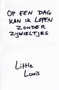 Cover Op een dag kan ik lopen zonder zijwieltjes