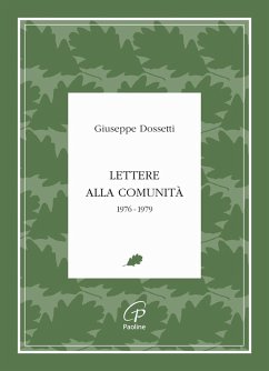 Cover Lettere alla comunità. 1976-1979