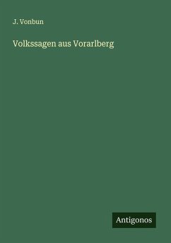 Cover Volkssagen aus Vorarlberg