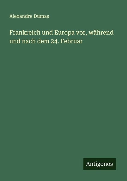 Frankreich und Europa vor, während und nach dem 24. Februar