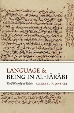 Cover Language and Being in Al-Fārābī