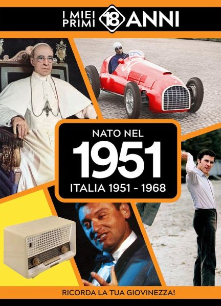 Nato nel 1951. Italia 1951-1968. I miei primi 18 anni