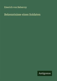 Cover Bekenntnisse eines Soldaten