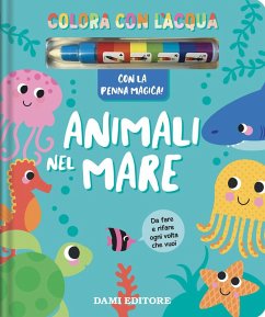 Cover Animali nel mare. Colora con l'acqua