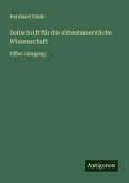 Zeitschrift für die alttestamentliche Wissenschaft