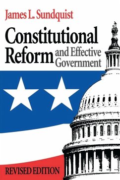 Cover Constitutional Reform and Effective Government (eBook, ePUB)