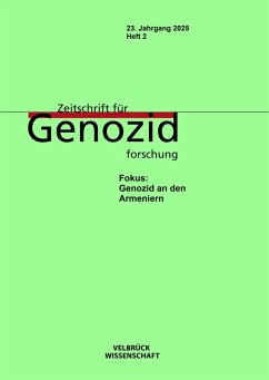Cover Zeitschrift für Genozidforschung, 23. Jahrgang 2025, Heft 2