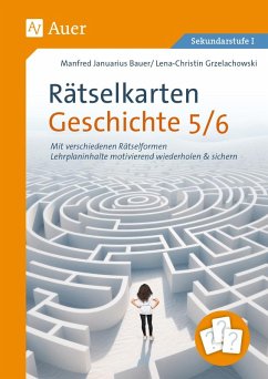 Cover Rätselkarten Geschichte Klassen 5-6