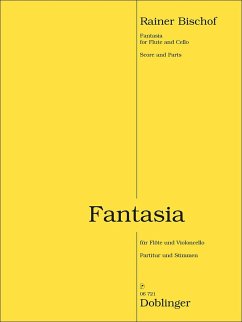 Cover Fantasia für Flöte und Violoncello Partitur und Stimmen