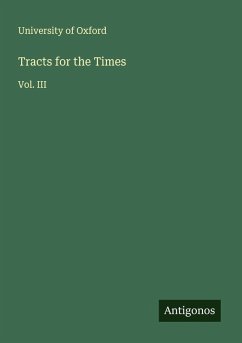 Tracts for the Times - University Of Oxford