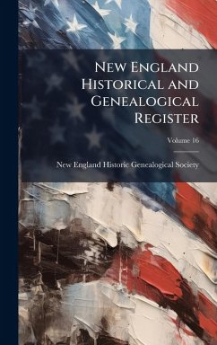 Cover New England Historical and Genealogical Register