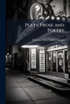 Cover Plays, Prose and Poetry