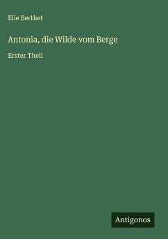 Cover Antonia, die Wilde vom Berge