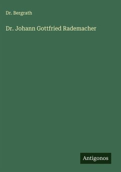 Cover Dr. Johann Gottfried Rademacher