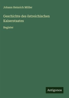Cover Geschichte des östreichischen Kaiserstaates